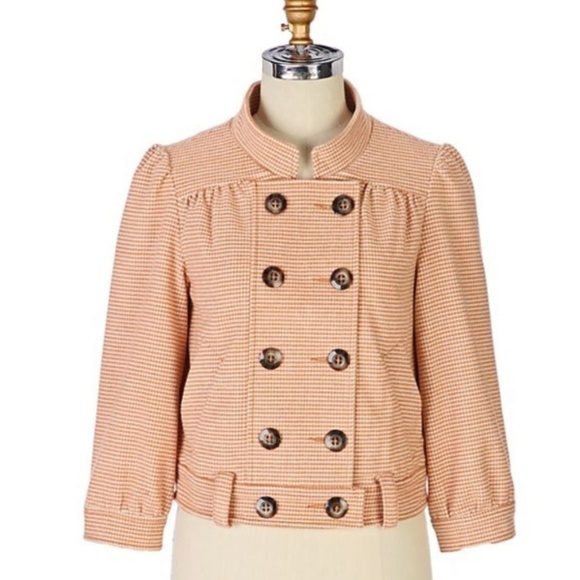 Anthropologie Jackets & Blazers - ANTHROPOLOGIE Idra Houndsooth Coat